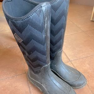 Chevron Muck Boots rain boots